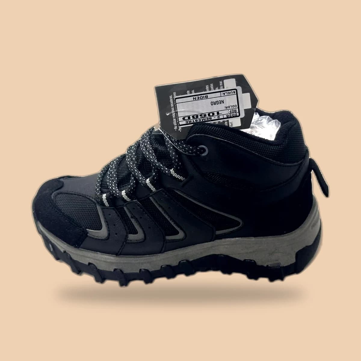 Bota dama · NEGRO · REF. 1068D