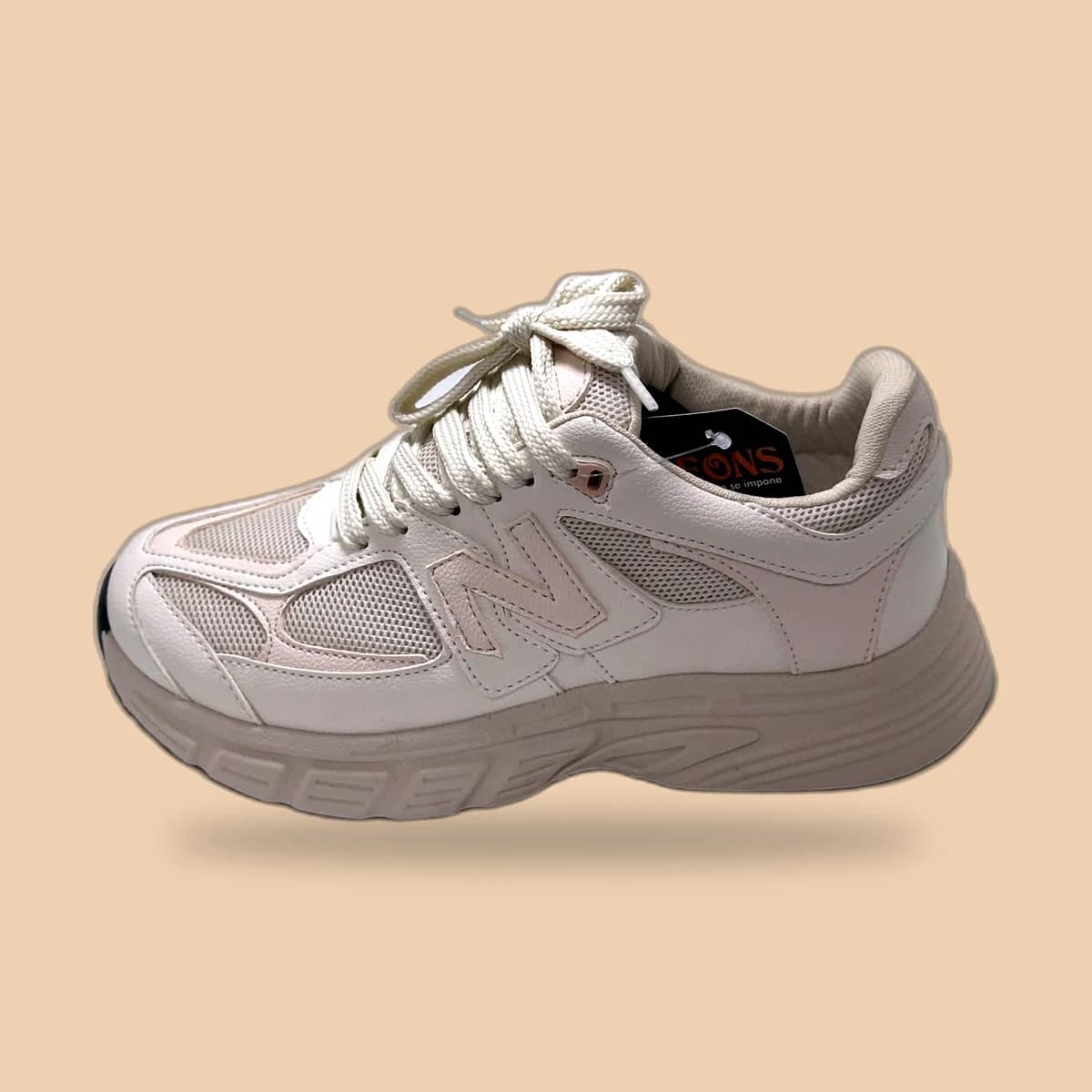 Deportivo dama · BEIGE X SALMON · REF. 1146D