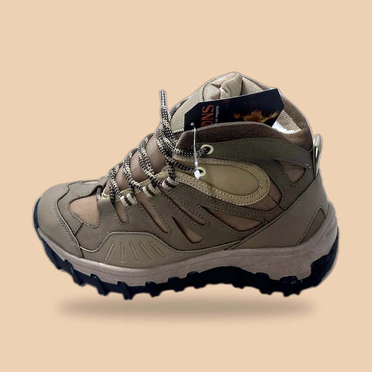 Bota dama color ARENA referencia 1357D — Calzado Leon's al por mayor